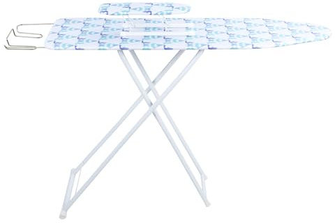 107 x 78 cm Folding Ironing Board, Space Saver Ironing Boards Medium, Lightweight Iron Board Rack Foldable Non Slip for Home, Household, Office, Bathroom (Blue)