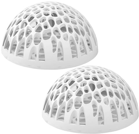 ZHUMCCY Refugio Cúpula para Camarones | Casa Decorativa para Betta | 2 Piezas Refugio De Cría De Camarones para Pequeños Entusiastas De La Vida Acuática Casa Oficina Escuela Escritorio Peces