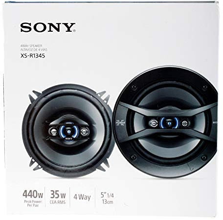 Sony XSR1345 4 Way 220 Watt Car Speakers (5.4) (Pair)