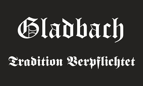 U24 Flagge Fahne Gladbach Tradition verpflichtet 90 x 150 cm