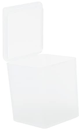 Warmhm 12st Durchsichtige Plastikschmuckschatulle Schmuck Organizer Aufbewahrungsbehälter Klarer Organizer Aufbewahrungskoffer Klarer Perlenkasten Schmuckherstellung Liefert