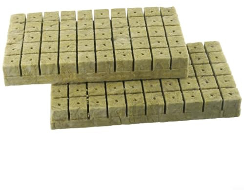 Innovative Hydrokultur-Anzuchtmedien, leicht mit ausgezeichneter Wasserspeicherung, geeignet für verschiedene Pflanzenzucht, 50/100 Stück (100 Stück)