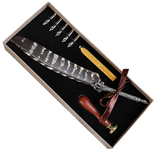 Luxuriöse Vintage Füllfederhalter Schreiben Set Briefpapierbox