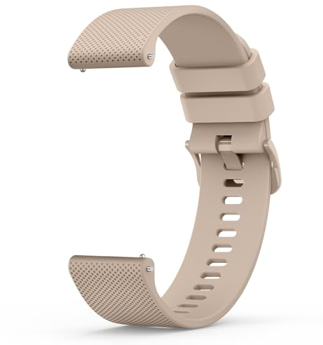 Amzpas ersättning klockarmband 20 mm 22 mm armband silikon, klockarmband med snabbkoppling ersättningsband klocka remmar, klockor tillbehör klockarmband klockarmband klockarmband för kvinnor män, 22mm