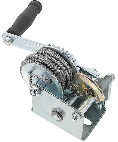 Cabrestante manual de remolque, manivela de engranaje de carga pequeña de 500 lb, barco manual, remolque de 500 lb, marino for automóviles, mejoras for el hogar, manejo de carga Para automóviles, mejo