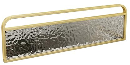 Esszimmer-Trennwand Aus Gehärtetem Glas, Esszimmer-Trennwand, Halbe Wand, Arbeitsplatte, Niedrige Zauntrennwand, Hotel-Arbeitsplatten-Trennwand(80x30x3cm)