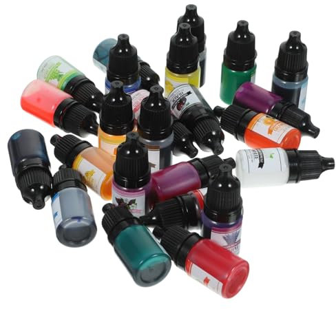 HEALSOPTHY Epoxidharz-farbstoffe Für Diy-projekte Kerzenfarbstoffe Zum Gießen Pigmentpaste Für Epoxidharz
