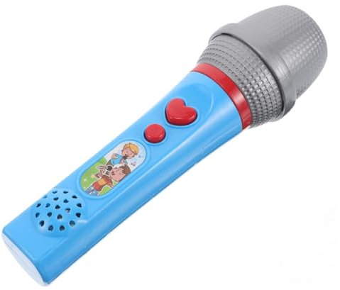 YARNOW Amplifying Microphone Toy for Toddlers Singing Toys for Girls Boys and Girls Musical Instruments Plastic Microphone Plaything