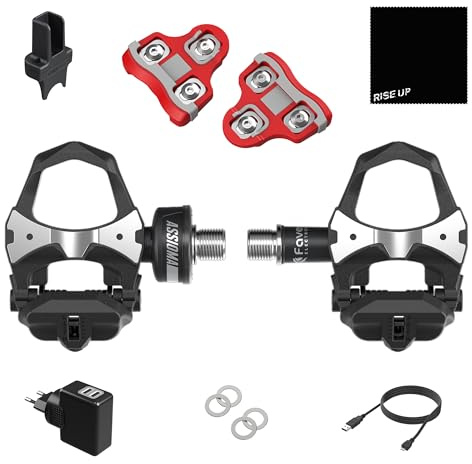 Favero Assioma UNO, Single-Sensing Side Pedal Based Cycling Power Meter, Bluetooth & ANT+ Connectivity for Bike Computers, Cycling GPS Units, & Smartphones