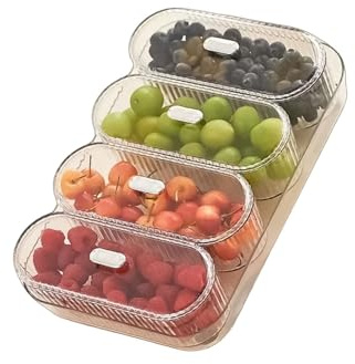 Iuhtrb Elegant Designs Lot de 1 coupelle à fruits multifonction pour servir des collations et des fruits au quotidien