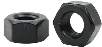Kunststoff-Nylon-Sechskantmutter, Sechskantmutter aus Kunststoff/Nylon, mehrfarbig, M2-M20(Black,M18)