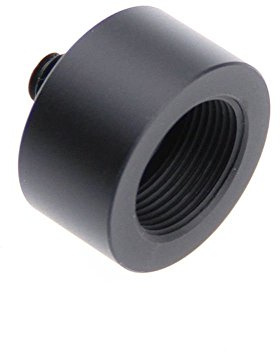 CAMVATE Mikrofon Ständer Adapter 1/4-zoll-20 schrauben konvertieren 5/8-zoll-27 Muttern Buchse für Mikrofon Halterung