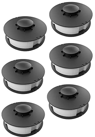 gartenteile 6 Spulen passend für Elektro Rasentrimmer/Freischneider/Kantentrimmer Einhell RTV 400, RTV 550, RTV 550/1