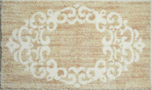 Grund Badteppich, 100% Polyacryl, superweich, Grau, Sand, 60 x 100 cm