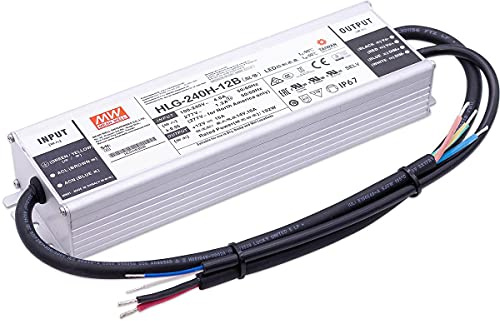 Schaltnetzteil HLG-240H-12B 12V 192W IP67 dimmbar
