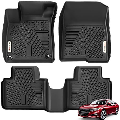 YITAMOTOR Floor Mats Fit for Honda Accord 2018-2022, All Weather Protection