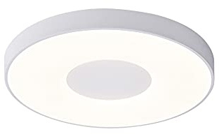 Plafón LED 100W COIN Dimable Mantra Blanco Ø65 x 7cm altura con mando a distancia