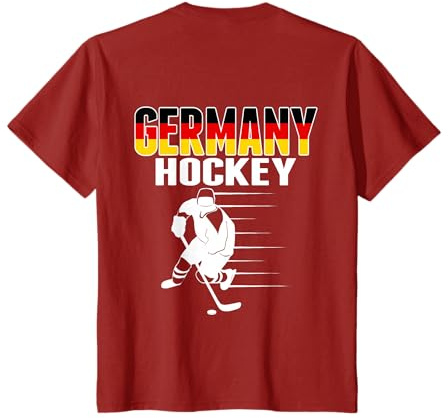 Deutschland Eishockey-Liebhaber Trikot - Deutsche Hockeymannschaft Fans T-Shirt