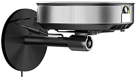 HIHELO Tripod for Projector Projector mount wall projector mounts from ceiling Projector Ceiling Mount Extendable Length Projection Black DJ Stand