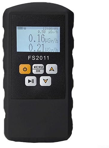 DAZZLEEX Geiger Contatore Allarme Dosimetro 2 in 1 per Radiazioni Nucleari, Contatore Geiger, per casa, ufficio, esterno