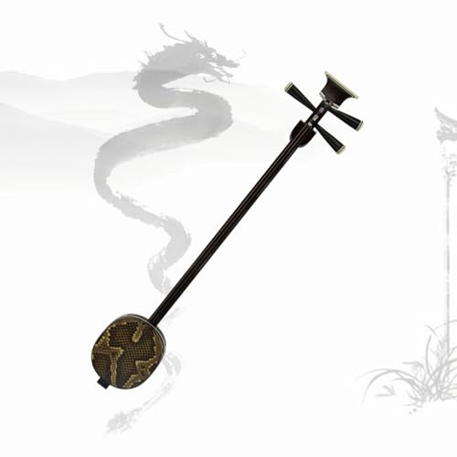 EnweMahi Sanxian Chino Tradicional De 3 Cuerdas, Guitarra Shamisen De Wukong Game, Instrumento Shamisen Chino, para Principiantes E Intérpretes Black S