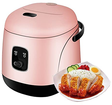 Cuociriso, Mini cuociriso e vaporiera Cuociriso Elettrico Cuociriso Multifunzione con Funzione Mantenimento in Caldo 1-2 Persone