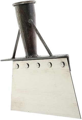 Happyyami Metall Reinigungsschaufel Für Geflügel Und Schweinefarm Robuste Schaufel Mit Großer Fläche Stabile Tragfähigkeit Effektiv Für Stallreinigung Und Mistentfernung