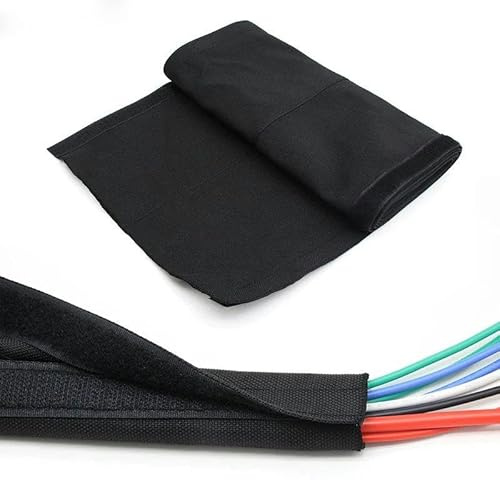 Gaine de câble Flexible tressée en Nylon, 1/3/5 m, Passe-câble adhésif, 16 mm-100 mm, diamètre intérieur 35 mm, 1 mètre