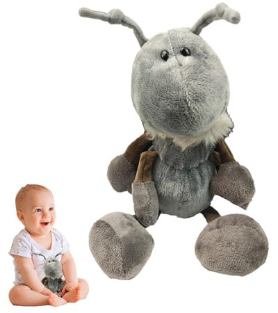 Gefüllter Ameisenplüsch | 30/40 Cm Ameisen Plüschtier Spielzeug | Süße Ameisen Stofftier Plüschpuppe, Die Das Schlafkissen Umarmt, Kleine Stofftiere Für Schule, Vergnügungspark, Früherziehungszentrum