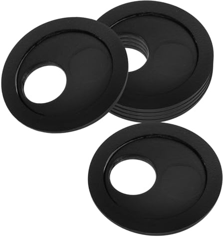 LOLIPPYY 6 Cubiertas de Privacidad Protección Deslizante Negro para Cámara de Teléfono Material Abs Adhesivo para Webcam Compatibles Varios Modelos de Smartphone