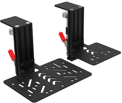 EG STARTS Schreibtisch-Montageklemme Racing Lenkrad Ständer Simulator Lenkrad Ständer Rennlenkrad Schalthebelhalterungen für Logitech G25 G27 G29 G920 G923 Thrustmaster T248 T300 T-GT TS-PC T330TS
