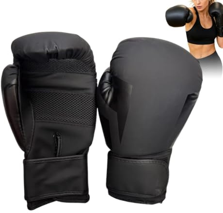 Herrboxhandskar 340 g Slagträningsutrustning Vuxenstorlek | Träningshandskar För Boxsäck Samt Slagpåse Passar För Män, Kvinnor, Familj, Gym, Studio, , Lägenhet, Skola Och Garage