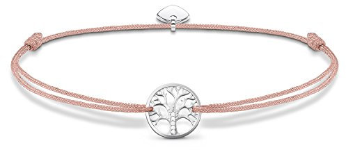 Thomas Sabo Damen Stoffarmband Little Secret Tree of Love 925 Sterling Silber LS031-401-19-L20V