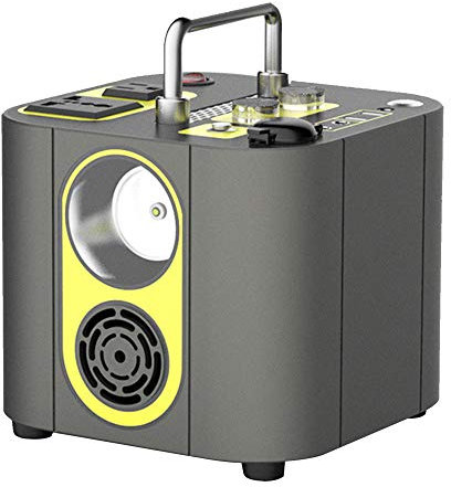SSCYHT Accumulatore Energia Portatile 466Wh Avviamento Emergenza 600A Alimentatore al Litio con Porte AC/DC/Caricabatteria Auto/USB/DO per Viaggi su Strada Viaggi Campeggio Emergenza