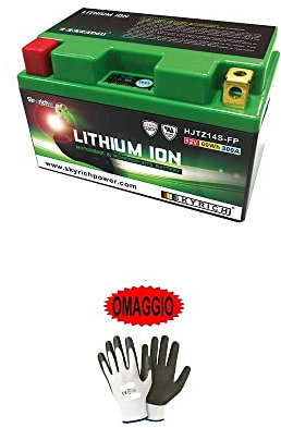 Compatible con Yamaha XP E T-MAX (SJ181) 560 2020-2020 BATERÍA DE Litio ESPECÍFICA BATERÍAS SKYRICH para Moto Scooter Recargable 12V 60WH 300A LUZ DE Ion DE Litio