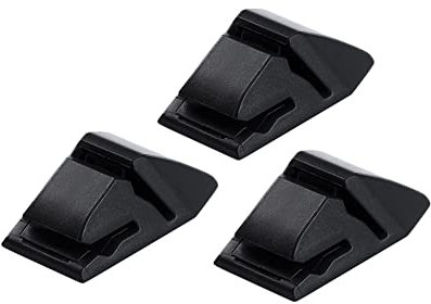 ihreesy Notizzettelhalter,3 Stück Mehrzweck Kartenspeicherordner Parkscheinhalter Mini ABS Auto Windschutzscheibe Parkticket Halter Clip mit Gasprämienkarte,44 mm x 34 mm x 16 mm