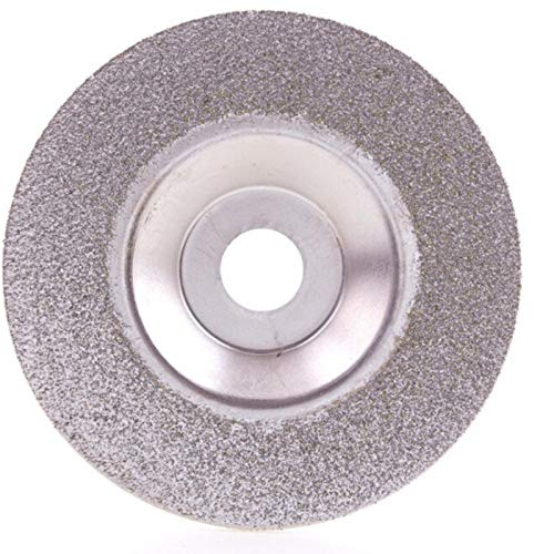 Diamante Muela,Disco Desbaste Hormigon 1pc Diamond Coated discos abrasivos 4inches rueda de disco 60Grit Pulidora amoladora amoladora angular de cristal grueso disco de la rueda for amoladora angular