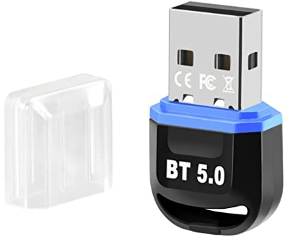 Weetack Adaptador USB Bluetooth 5.0 receptor 5.0 Bluetooth Dongle adaptador para PC portátil transmisor BT