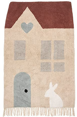 Atmosphera - Alfombra Infantil Maison - algodón - 100x150 cm