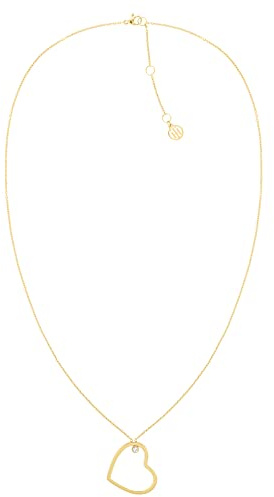 Tommy Hilfiger Jewelry Halskette für Damen aus Edelstahl mit Kristallen