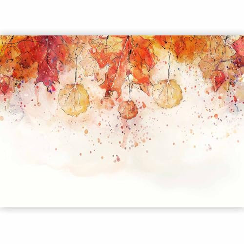 murando PREMIUM Papier peint Feuilles Feuillage 450x315 cm Décoration Murale XXL Poster Tableaux Muraux Tapisserie Photo Trompe l'oeil Effet 3D Nature Arbre b-A-10051-a-a