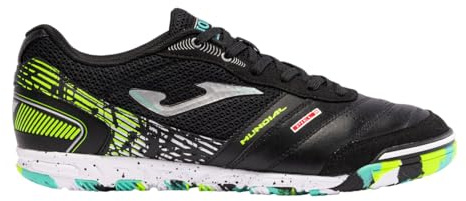 Joma Mundial 2401 Indoor, Scarpe da Calcetto Uomo (Nero, 43)