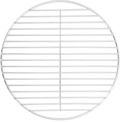 vidaXL Rejilla de Parrilla BBQ Redonda Acero Inoxidable 304 Ø34,5 cm, Rejilla de Parrilla de reemplazo, Parrilla de cocción, Rejilla de Parrilla de Barbacoa