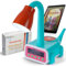 PRIXELLE - Despertador Infantil de Dinosaurios Kronosaur - Reloj Despertador Digital para niños, Despertador de luz y lampara mesita Noche Infantil- Despertador Digital Infantil- Reloj Digital Mesa