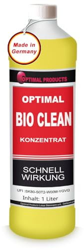 Bio Clean Power 1 L – Starker Allzweckreiniger gegen Fett, Öl & Schmutz | Für Küche, Bad, Werkstatt & Haushalt | Profi-Qualität von Optimal Products
