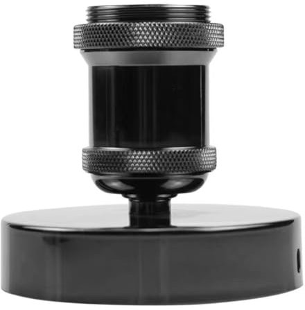 VOANZO Portalampada Vintage E26 E27 Portalampada da soffitto E26 E27 Vite Lampada in Ceramica Testa Barra Progetto Lampadina Base Lampade Lanterne Accessori Nero