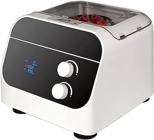 Centrifugeuse de laboratoire professionnelle avec minuterie numérique haute vitesse 4000 tr/min pour le traitement des échantillons sanguins