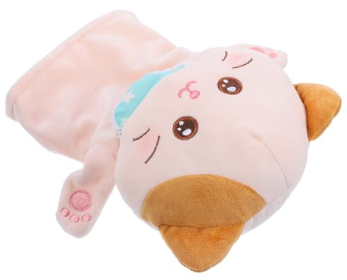 GARIOUANS Plüsch Katzen Handpuppe Interaktives Tier Handspielzeug für Storytelling Fingerpuppe aus Weichem Plüsch Kreatives Rollenspiel Lernspielzeug