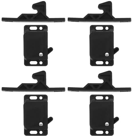 Chiusure per porte 10 pz montaggio laterale per porta camper serratura per mobili camper armadio porta chiavistello tirare per aprire hardware compatto multi stanza