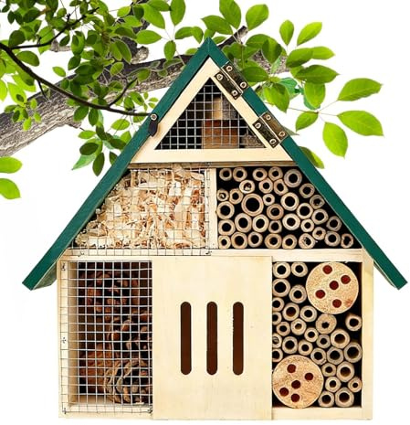 Schmetterlingshäuser für den Außenbereich Dekorative Nisthilfe aus Holz für